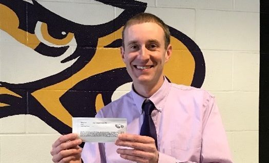 Rob Woods with Tardy Slip