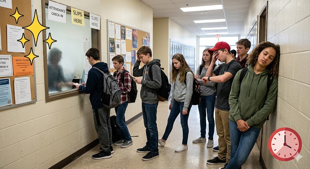 Long Tardy Lines
